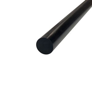 Uretano Negro K-600A - Barra Redonda | 1" x 24"