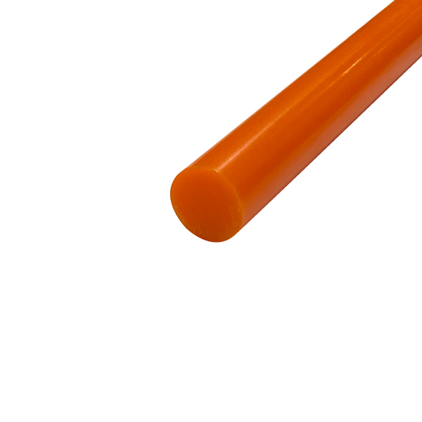 Uretano Naranja K-800A - Barra Redonda | 7/8" x 12"