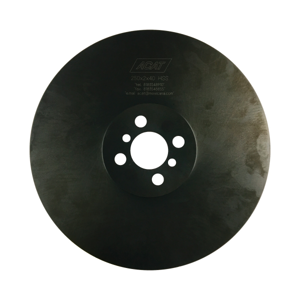Disco HSS Ferrosos | 250 x 2 x 40 mm