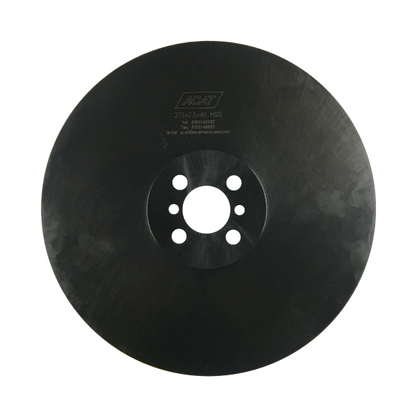 Disco HSS Ferrosos | 275 x 2.5 x 40 mm