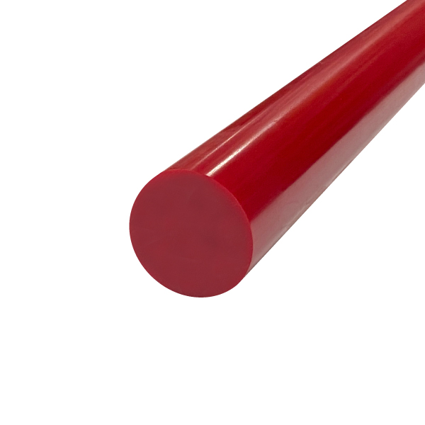 Uretano Rojo K-950A - Barra Redonda | 3/4" x 48"