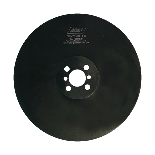 Disco HSS Ferrosos | 300 x 2.5 x 40 mm