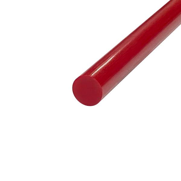 Uretano Rojo K-950A - Barra Redonda | 1/2" x 48"