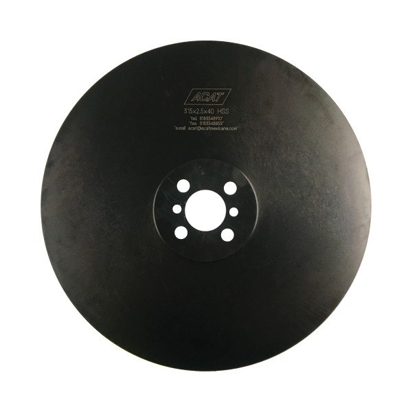 Disco HSS Ferrosos | 315 x 2.5 x 40 mm