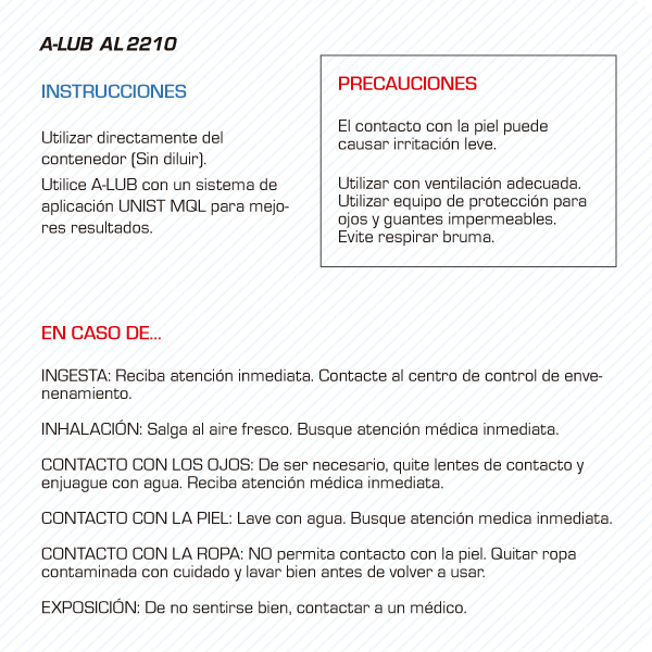 Lubricante para Aluminio | A-LUB AL 2210 - Imagen 4